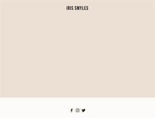 Tablet Screenshot of irissmyles.com